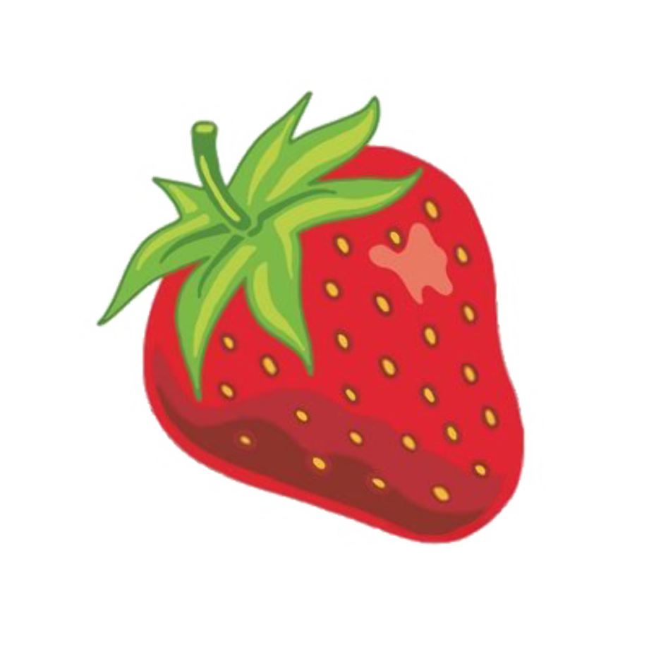 Cartoon Strawberry PNG Picture