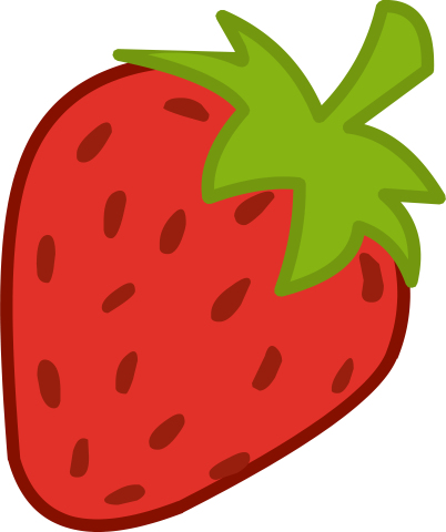 Cartoon Strawberry PNG Transparent