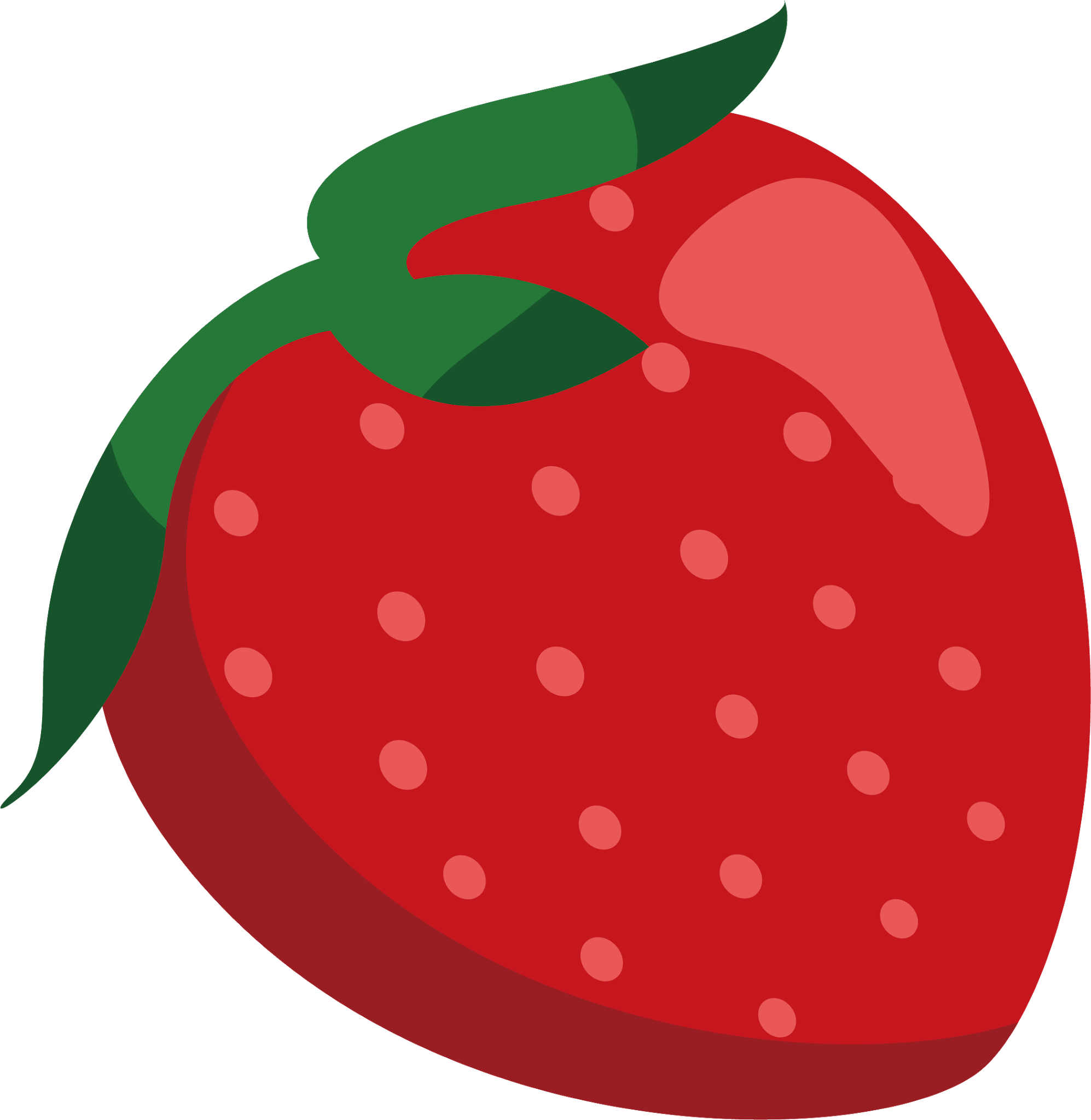 Cartoon Strawberry PNG