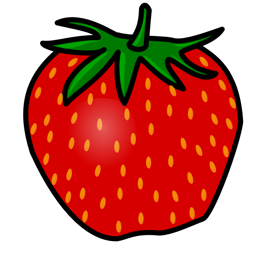 Cartoon Strawberry Transparent PNG