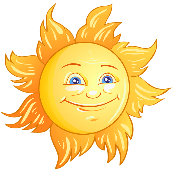 Cartoon Sun PNG Image