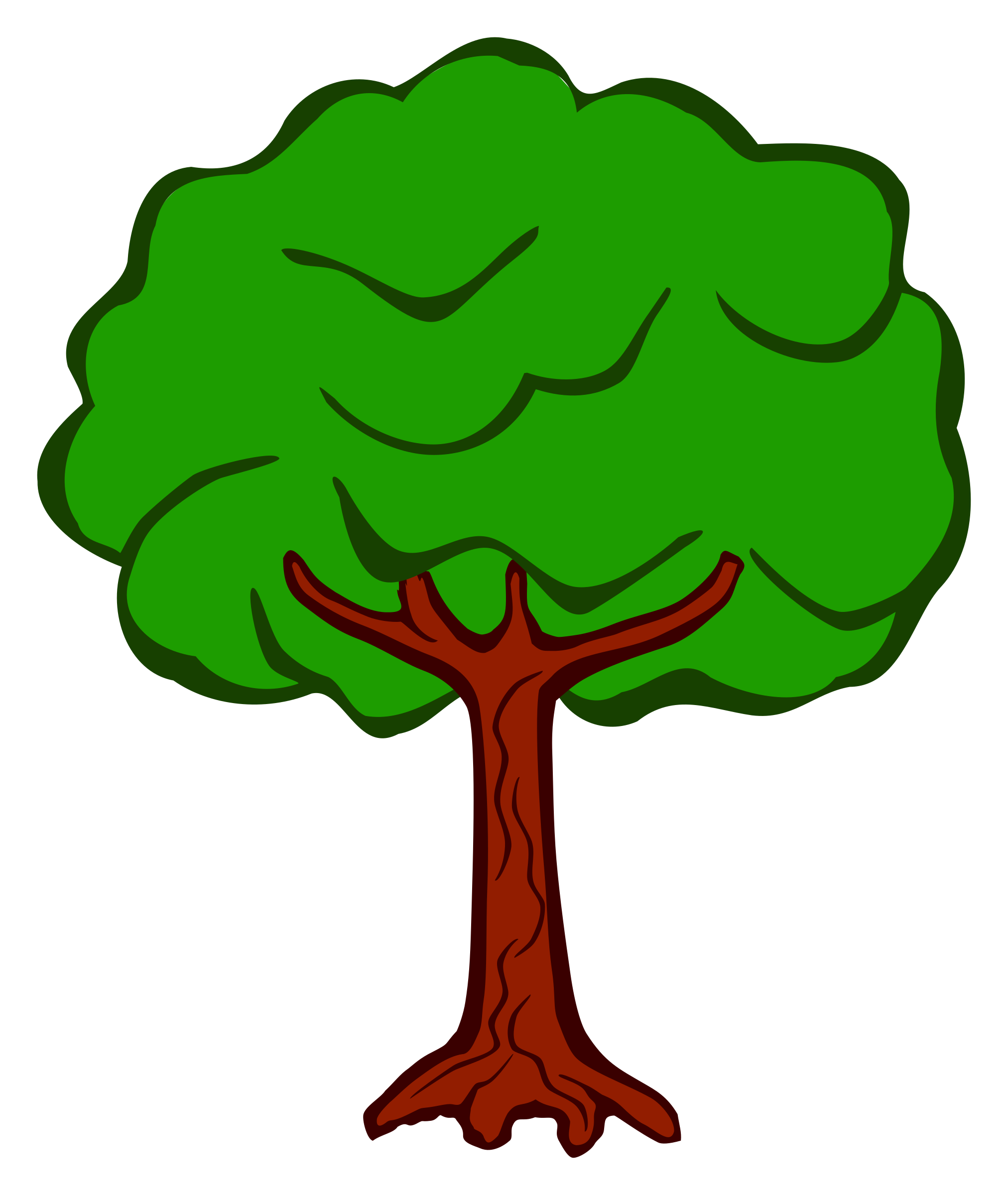 Cartoon Tree PNG Photos