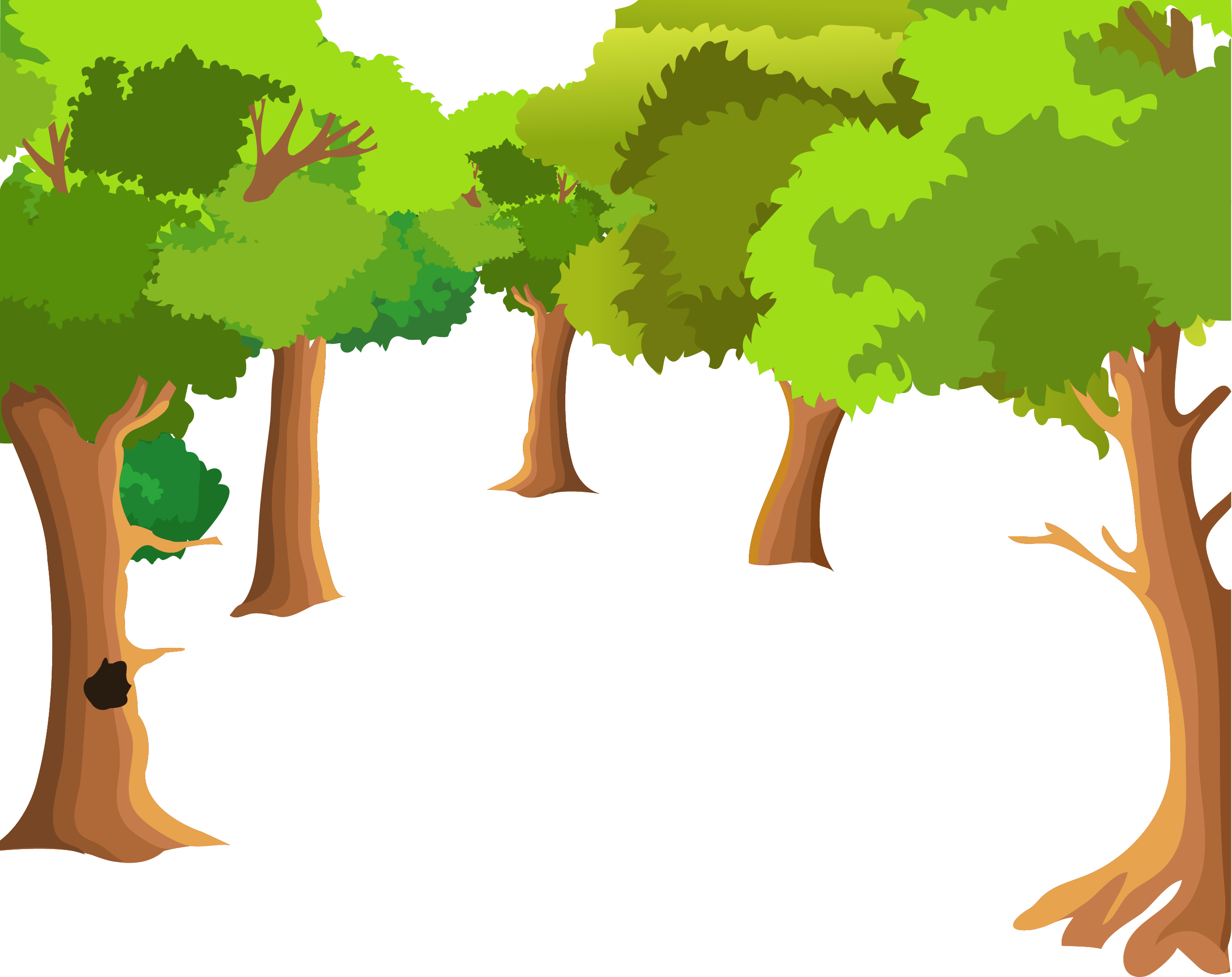 Cartoon Tree PNG Pic