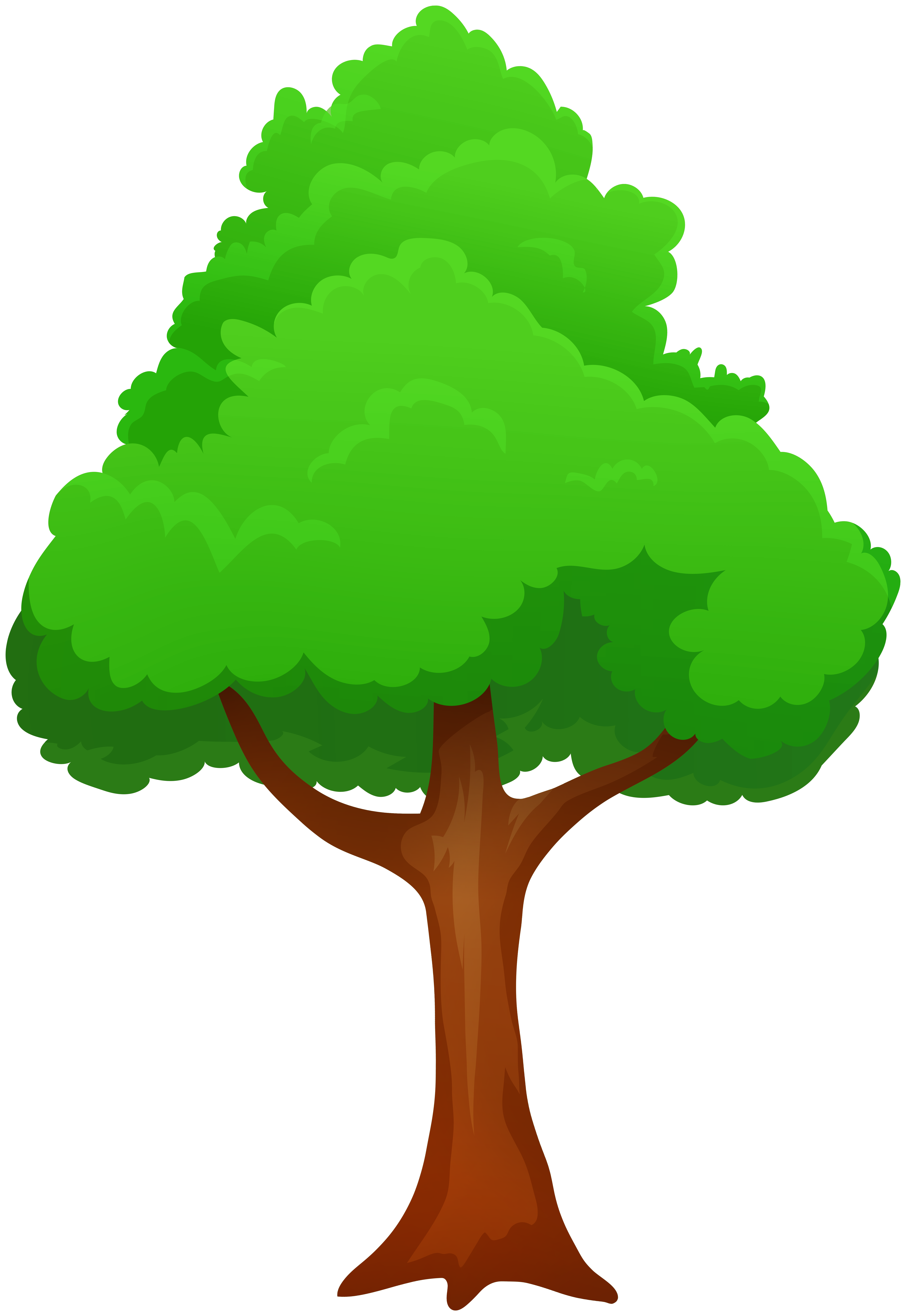 Cartoon Tree Transparent PNG