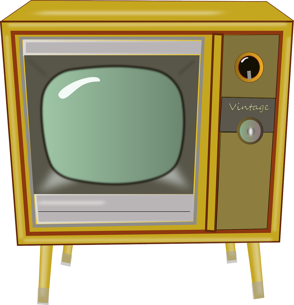 Cartoon Tv PNG HD Isolated