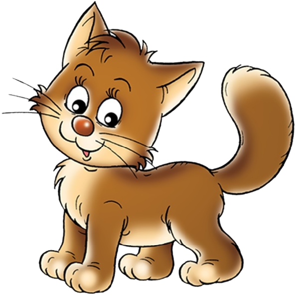 Cat Cartoon PNG HD Isolated