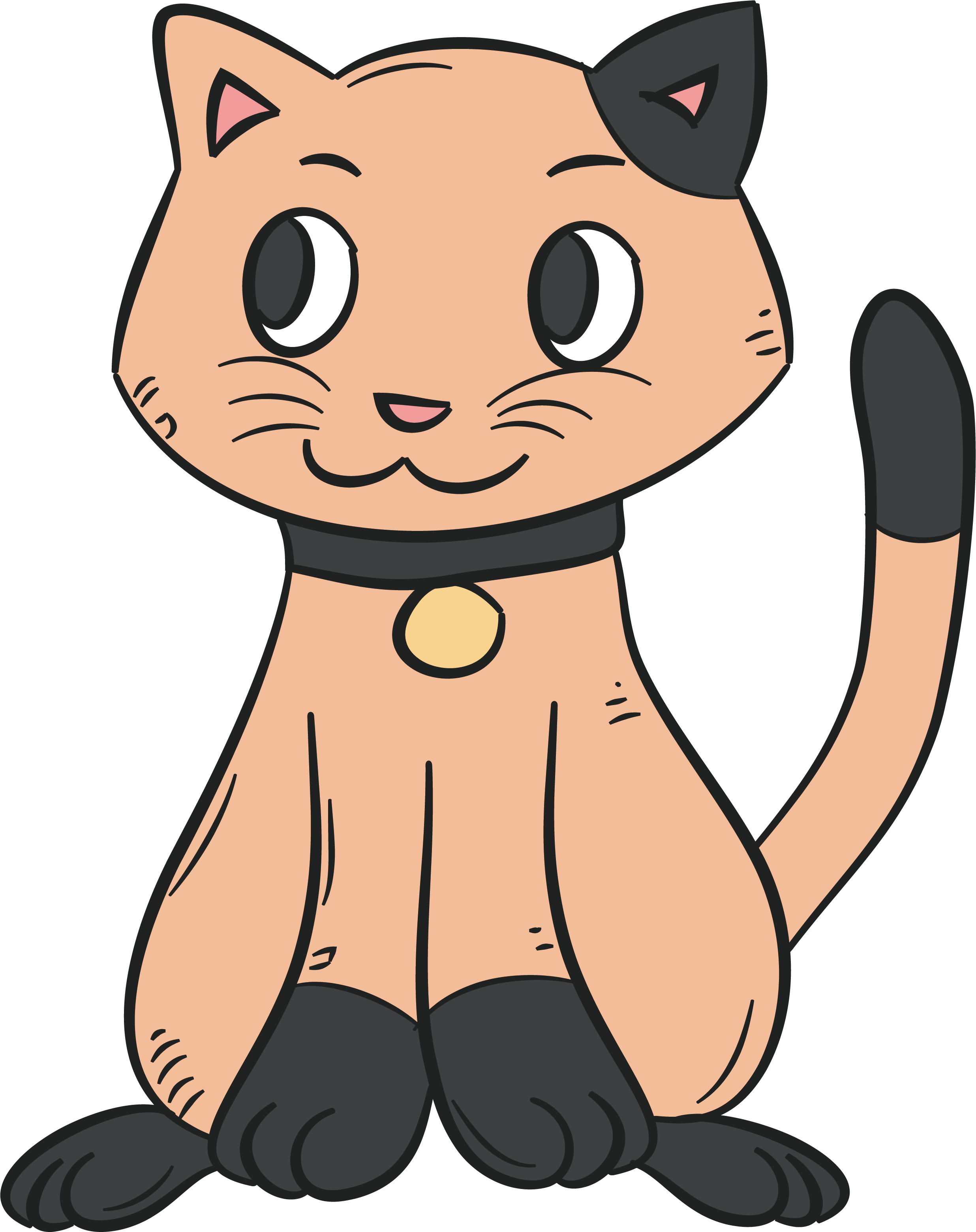 Cat Cartoon PNG Pic