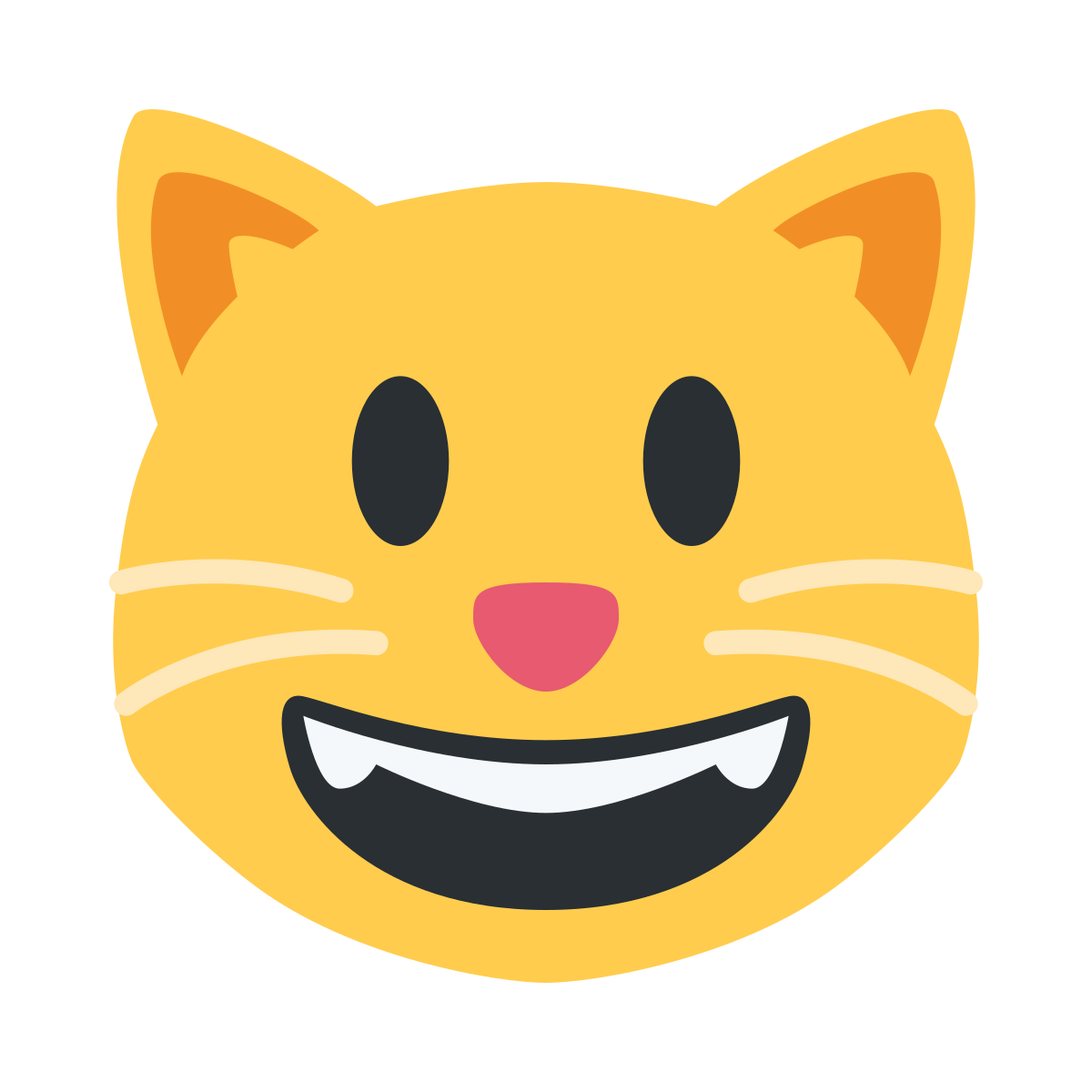 Cat Emoji PNG HD Isolated