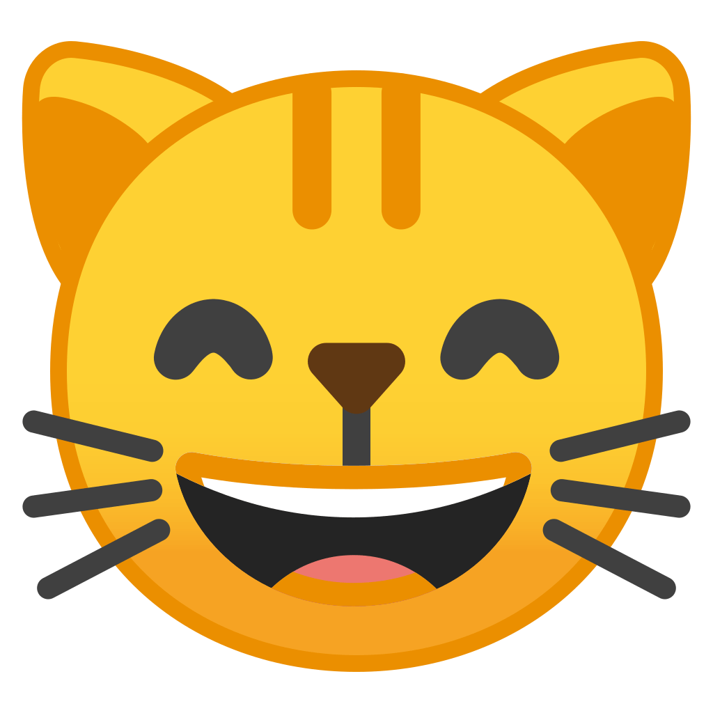 Cat Emoji PNG Isolated File