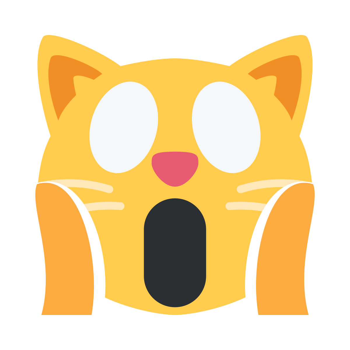Cat Emoji PNG Isolated HD