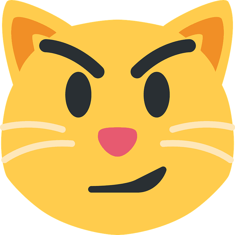 Cat Emoji PNG Photos