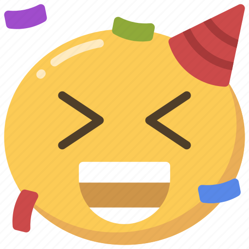 Celebration Emoji PNG Clipart