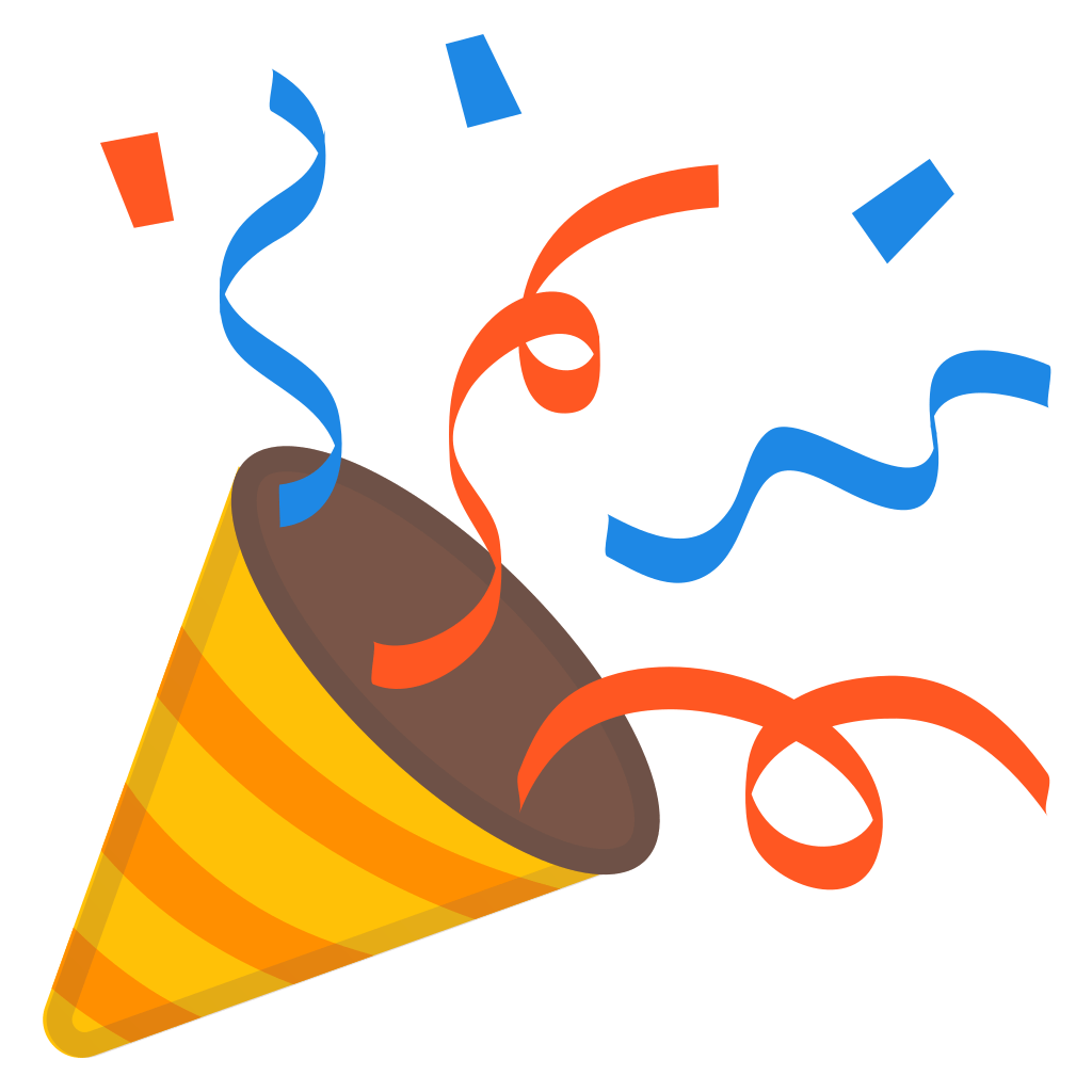 Celebration Emoji PNG File