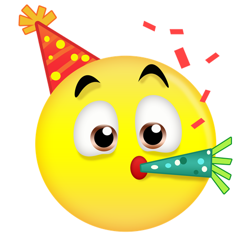 Celebration Emoji PNG Photo