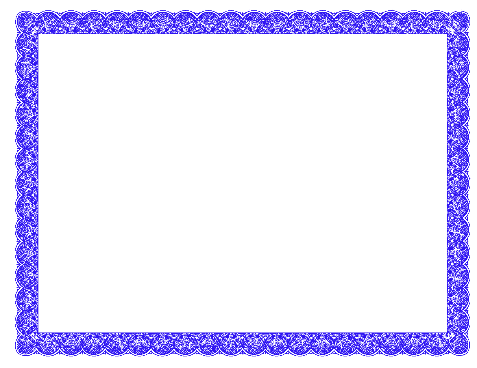 Certificate Frame PNG Image