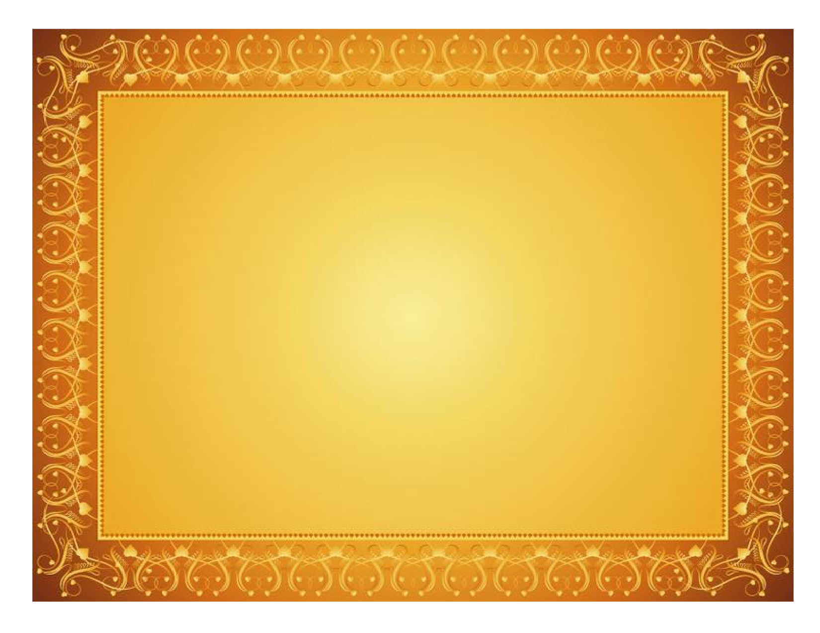 Certificate Frame PNG Photo