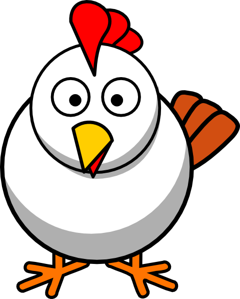 Chicken Cartoon PNG File
