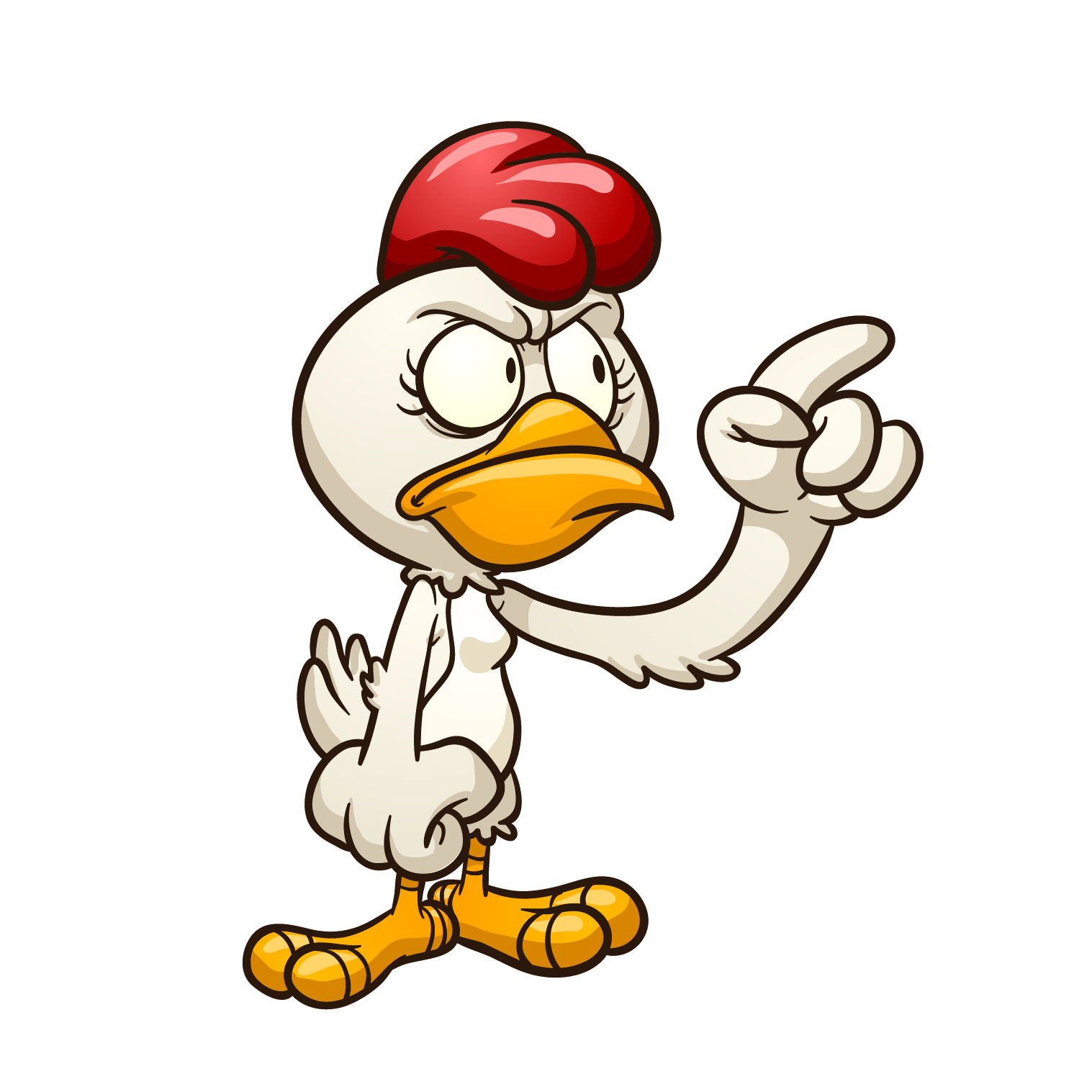 Chicken Cartoon PNG Transparent