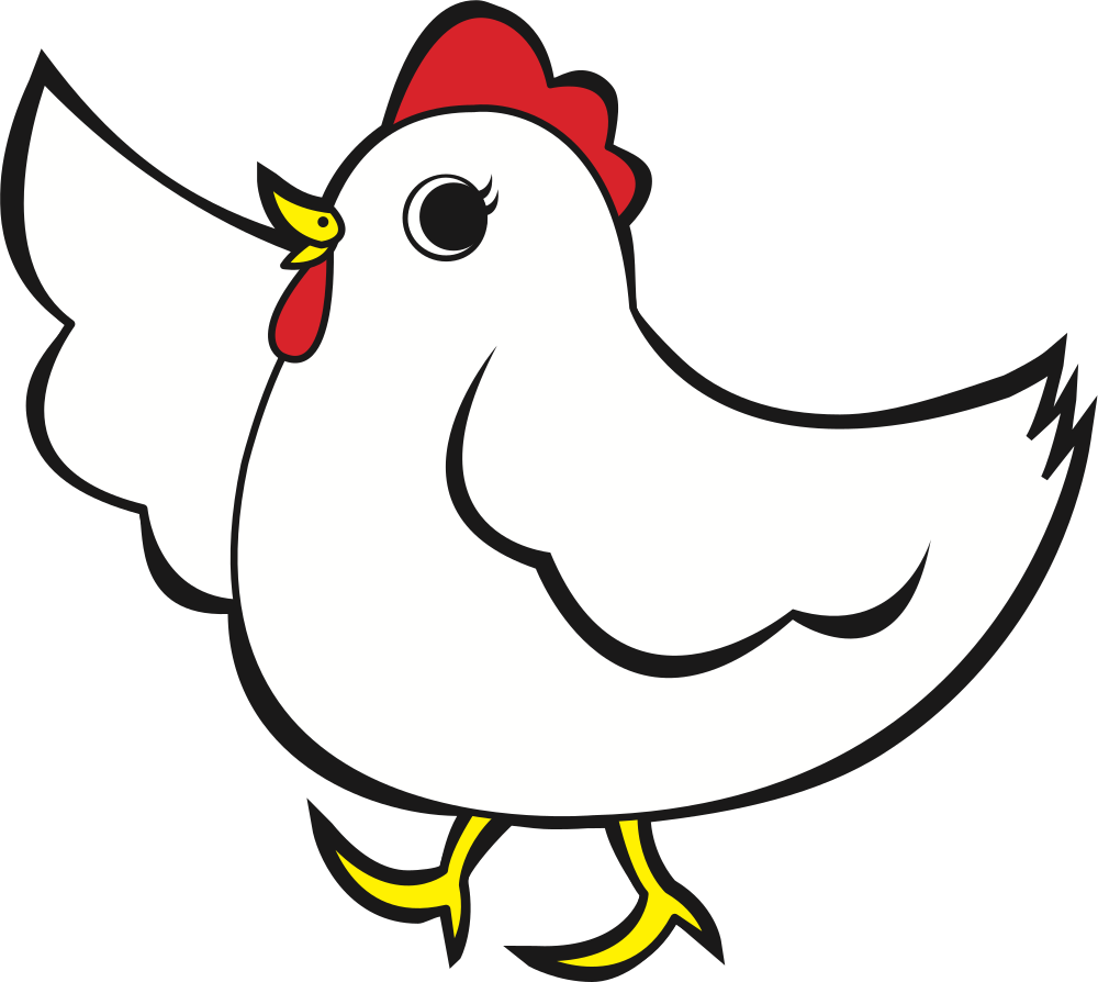 Chicken Cartoon Transparent PNG