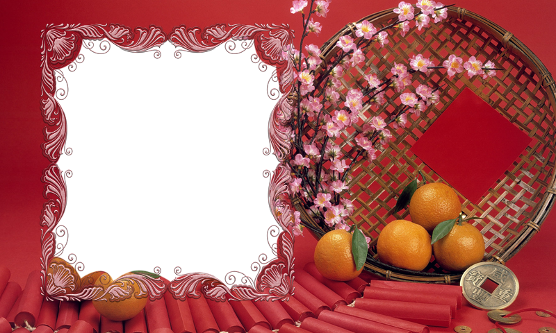 Chinese New Year Frame PNG Picture