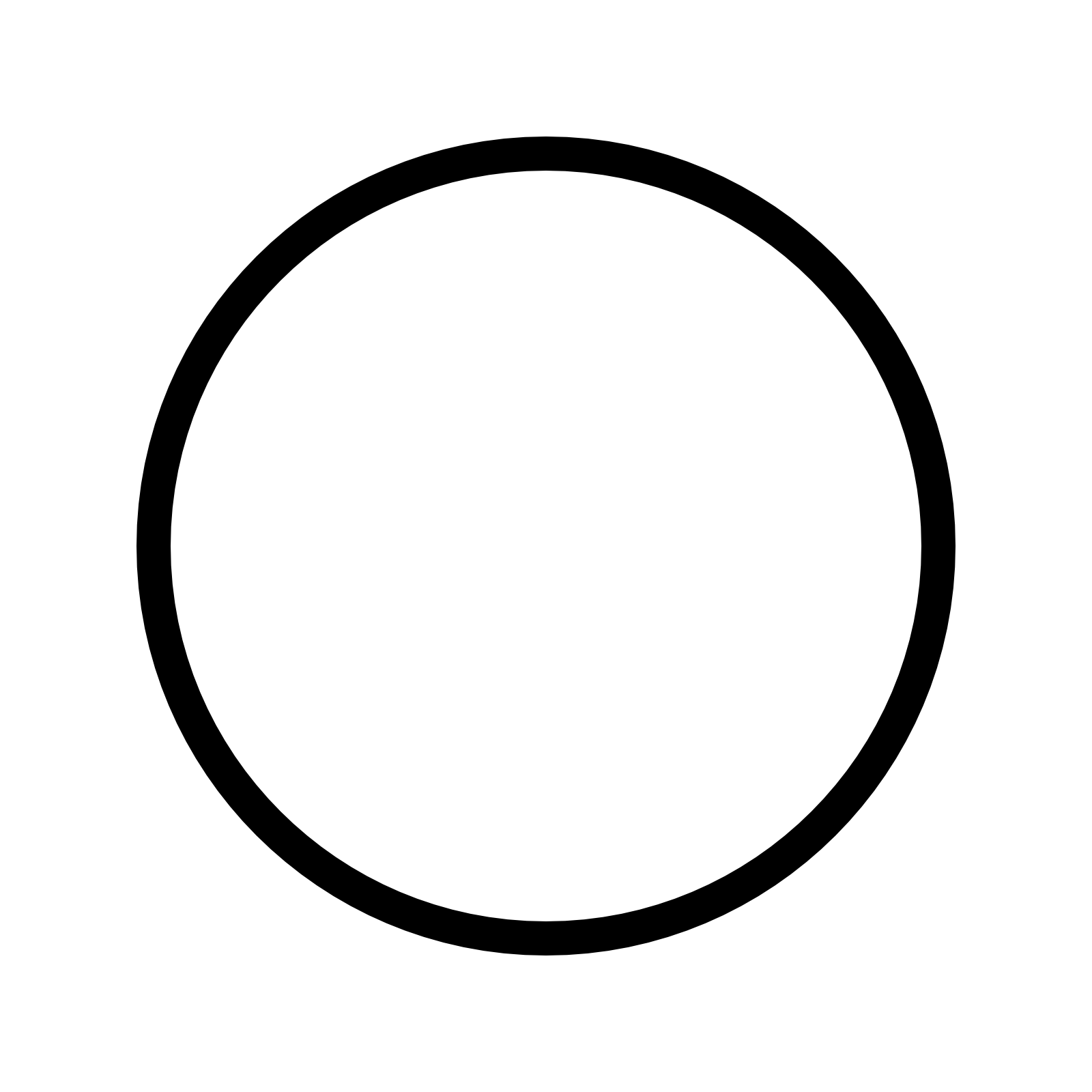 Circle Logo PNG Isolated Pic