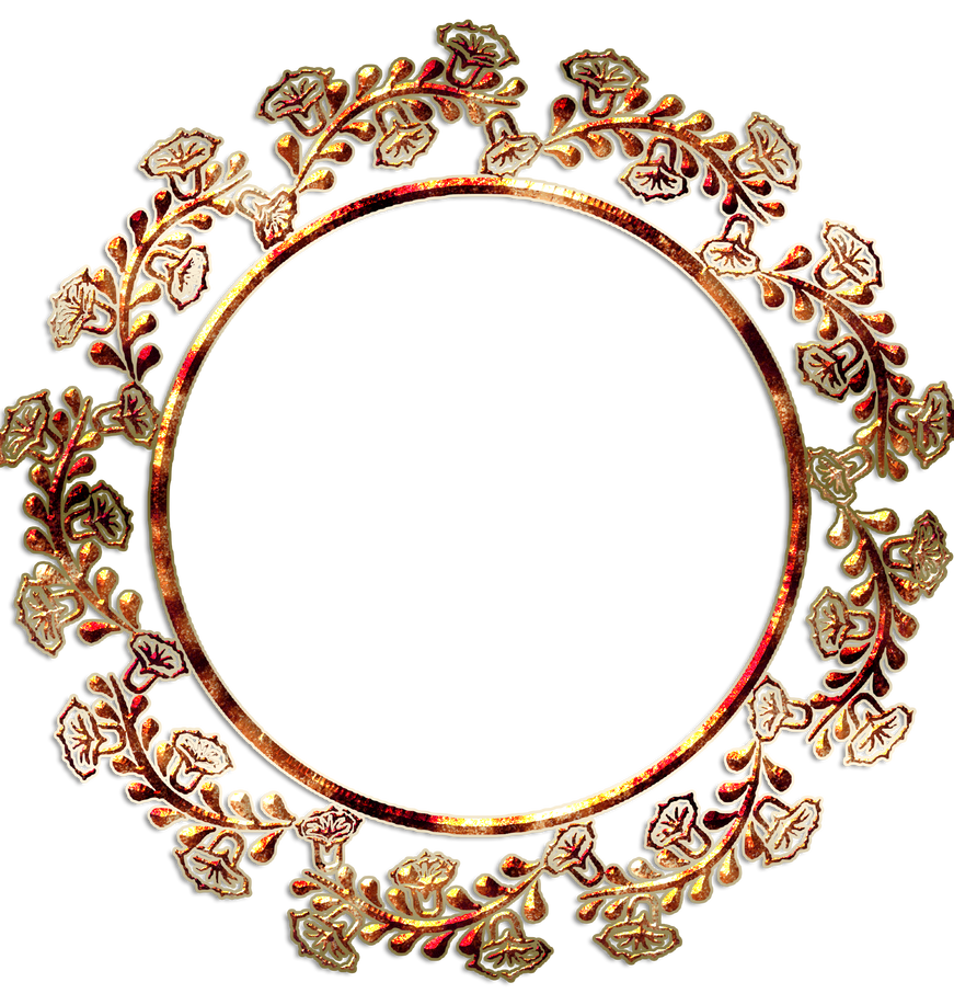 Circular Frame PNG Isolated File