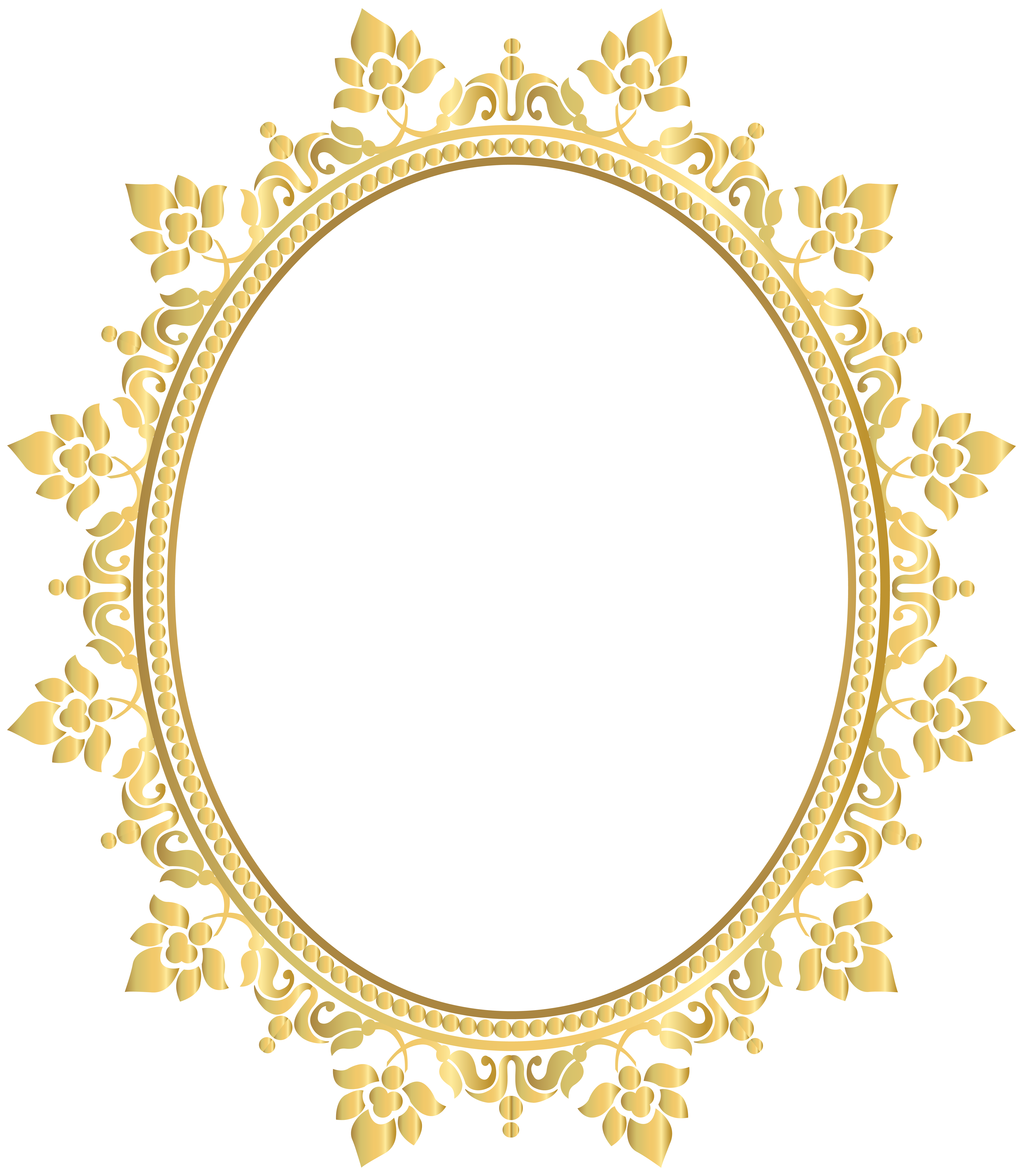 Circular Frame PNG Isolated Pic