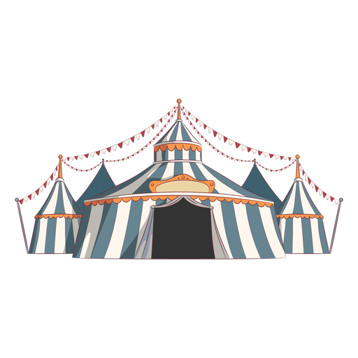 Circus Tent PNG Isolated Pic