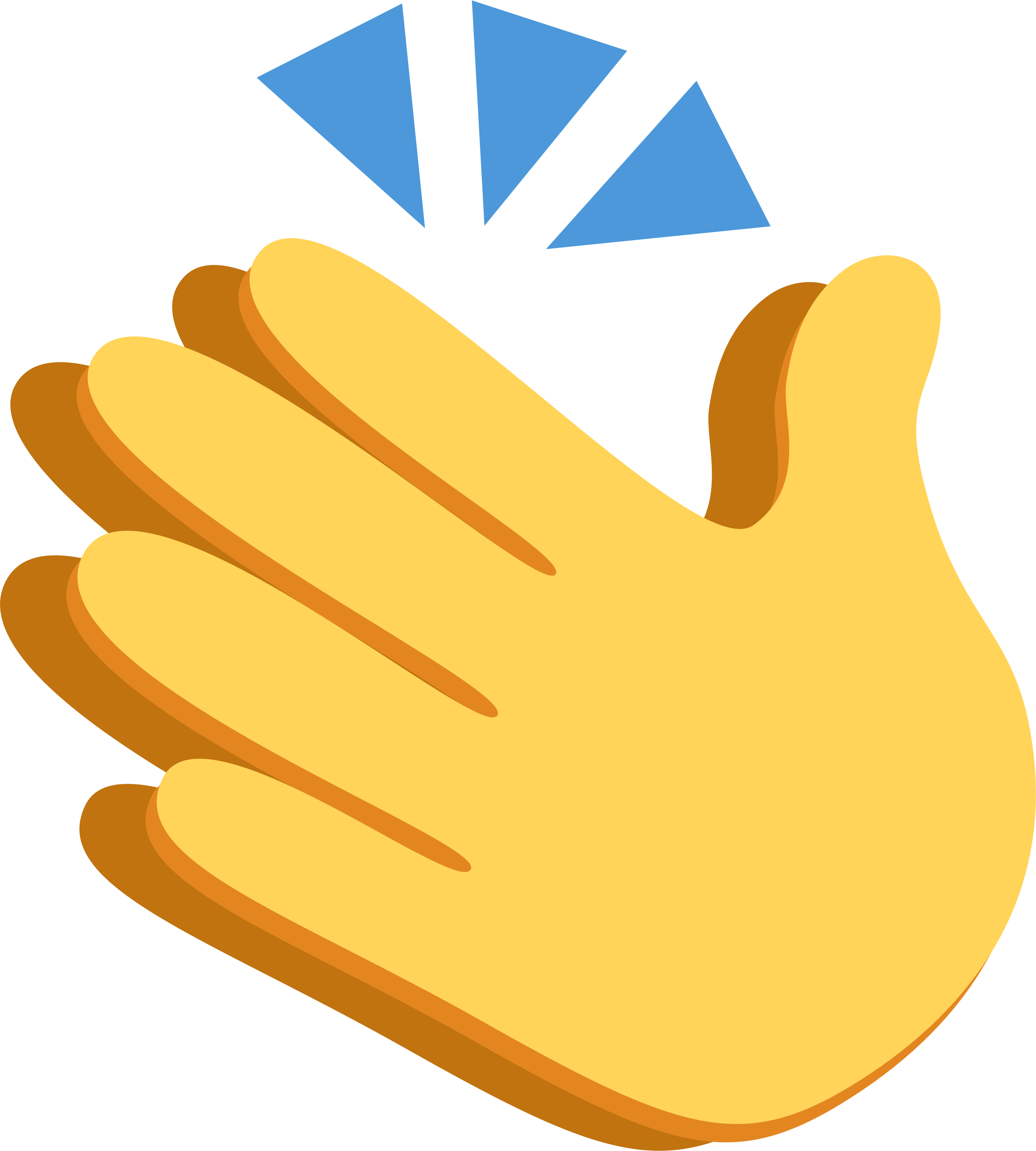 Clap Emoji PNG Picture