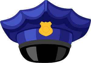 Cop Hat PNG Isolated Image