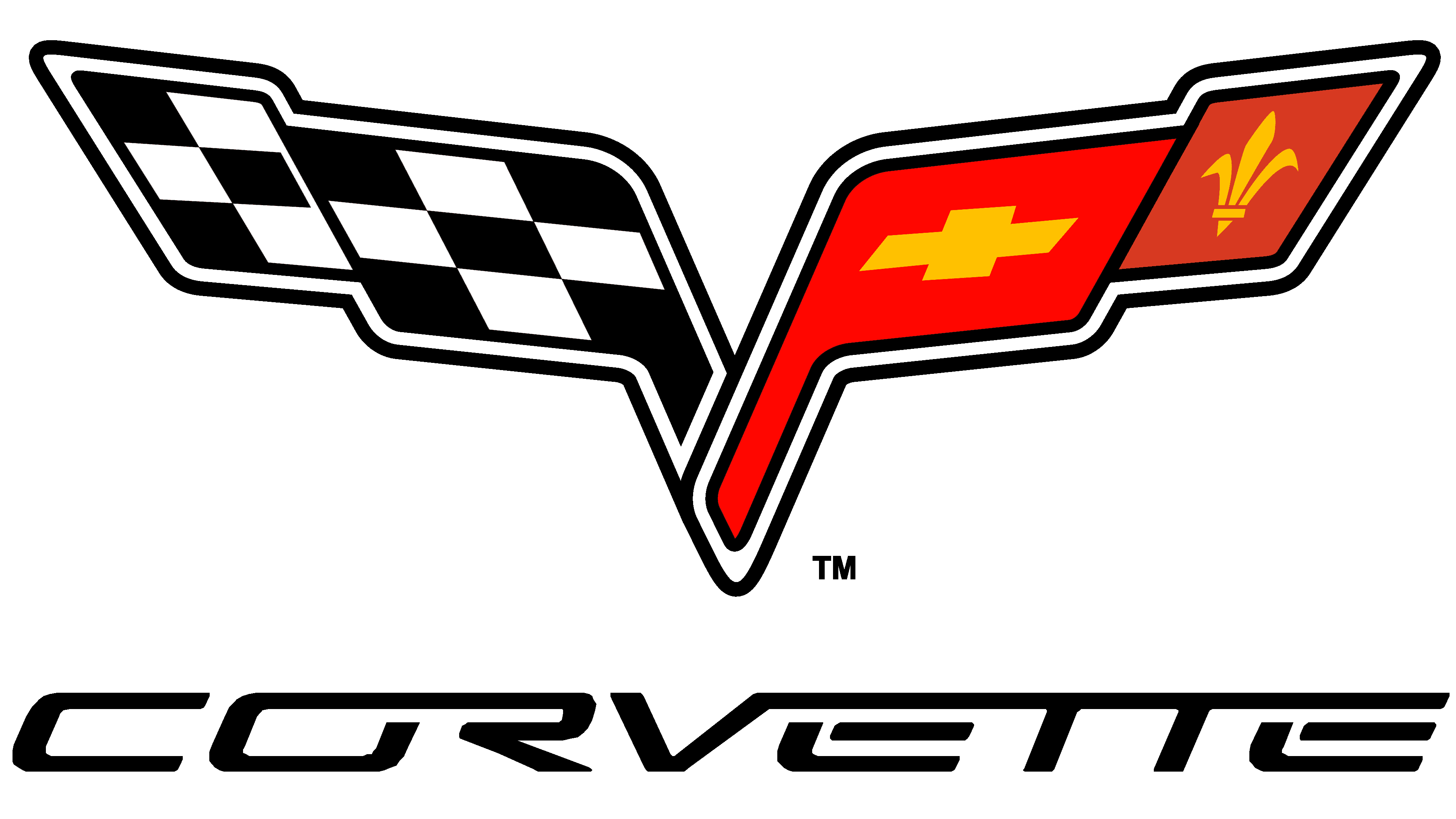 Corvette Logo PNG Isolated HD