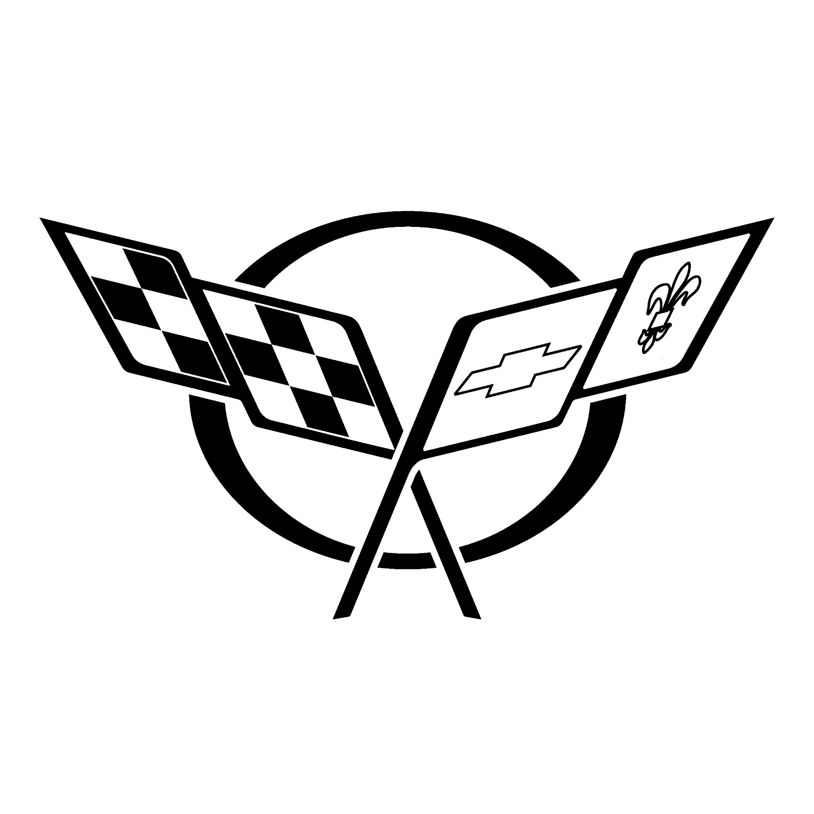 Corvette Logo PNG Photo