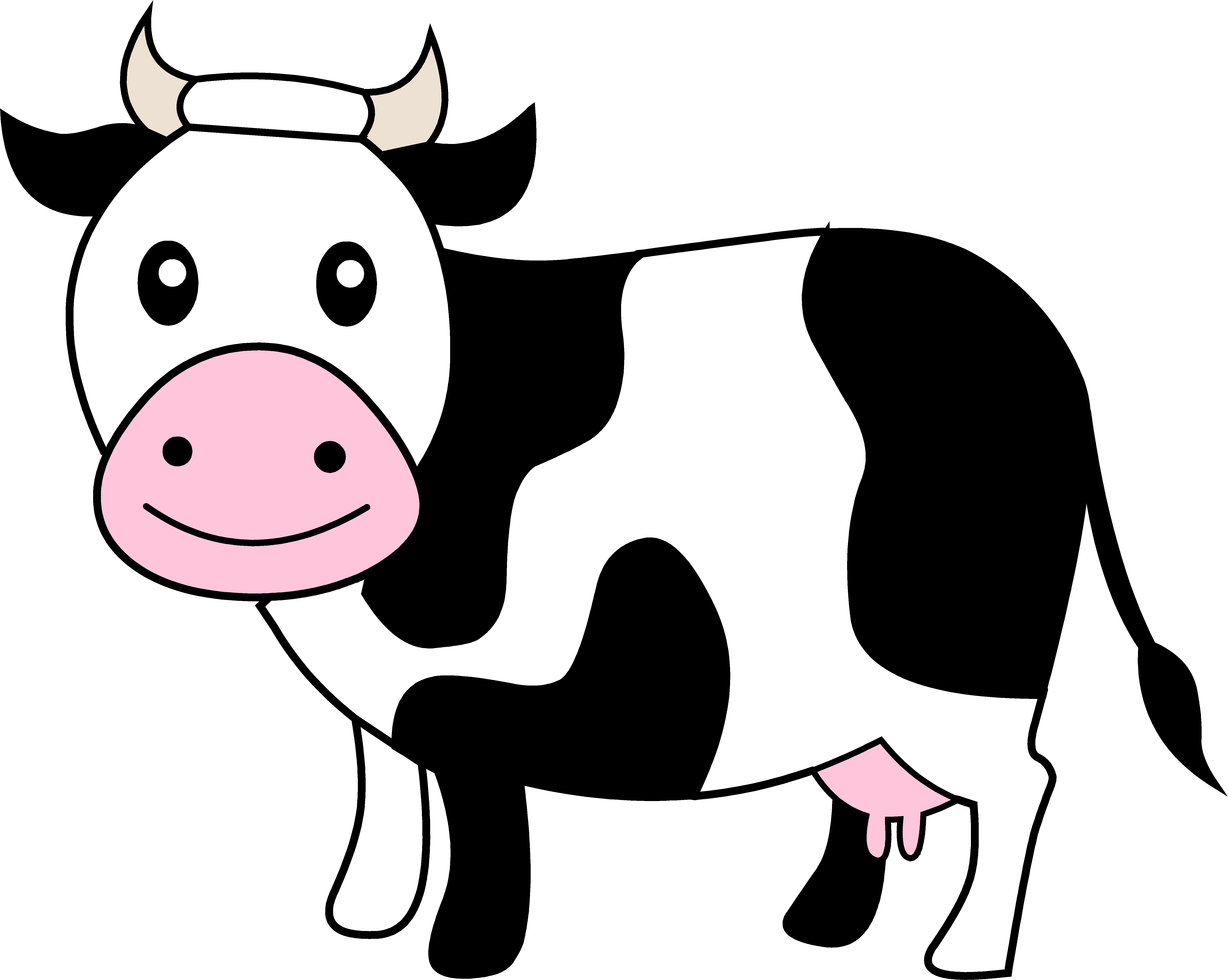 Cow Cartoon PNG File