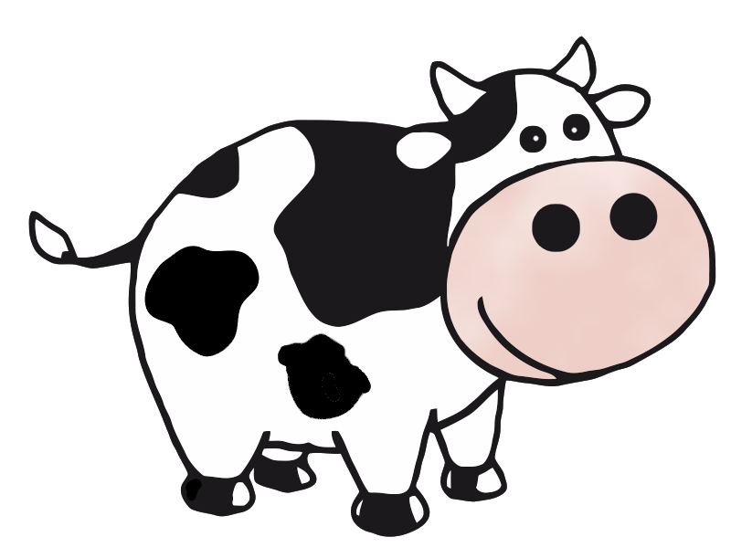 Cow Cartoon PNG Photos