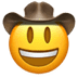 Cowboy Emoji PNG Image