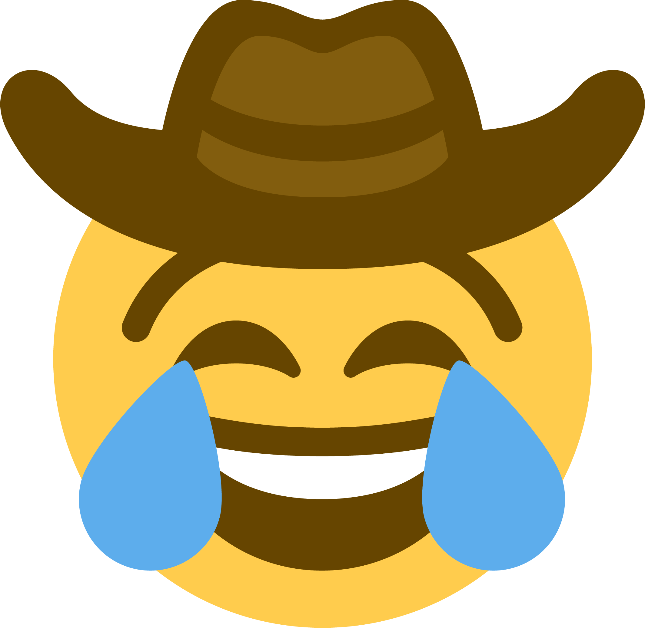 Cowboy Emoji PNG Pic