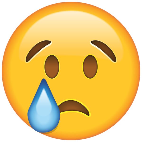 Crying Emoji Meme PNG Isolated HD