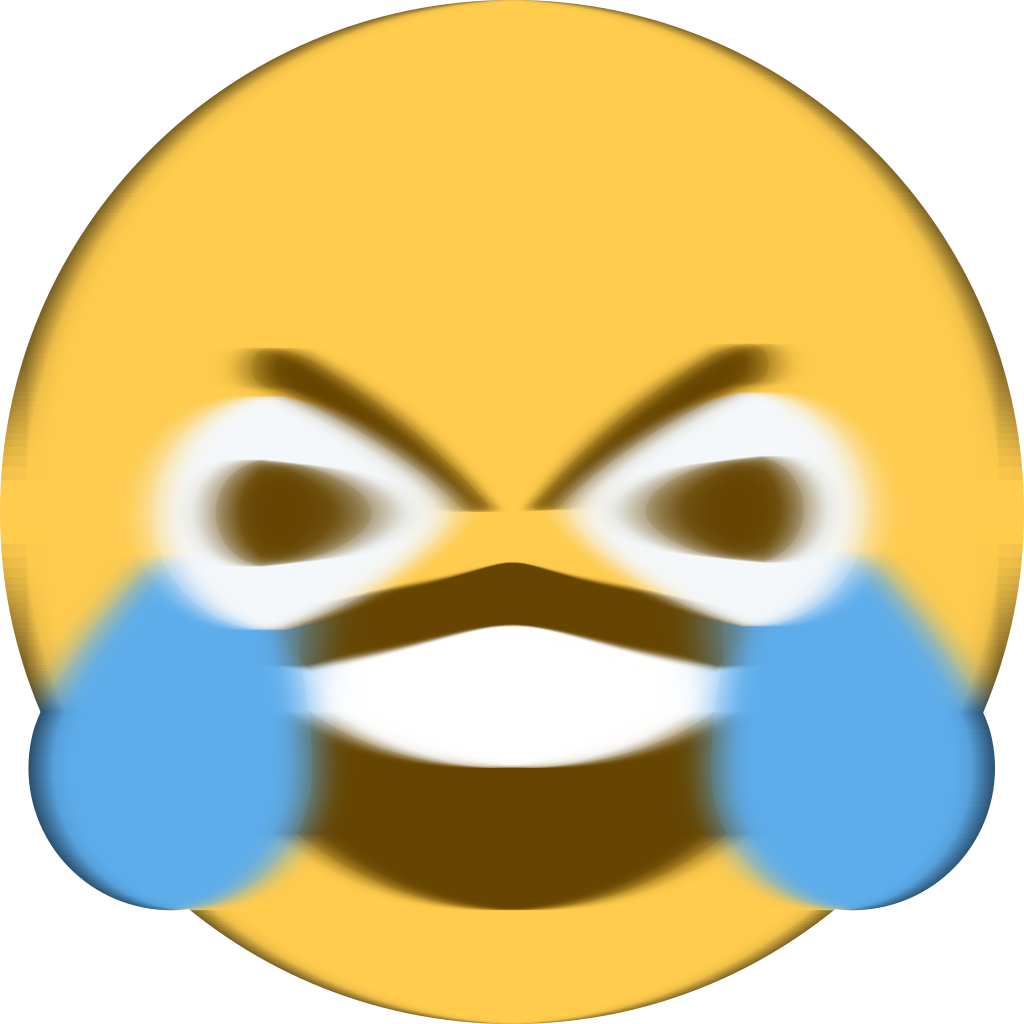 Crying Laughing Emoji PNG HD