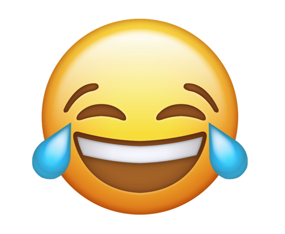 Crying Laughing Emoji PNG Pic
