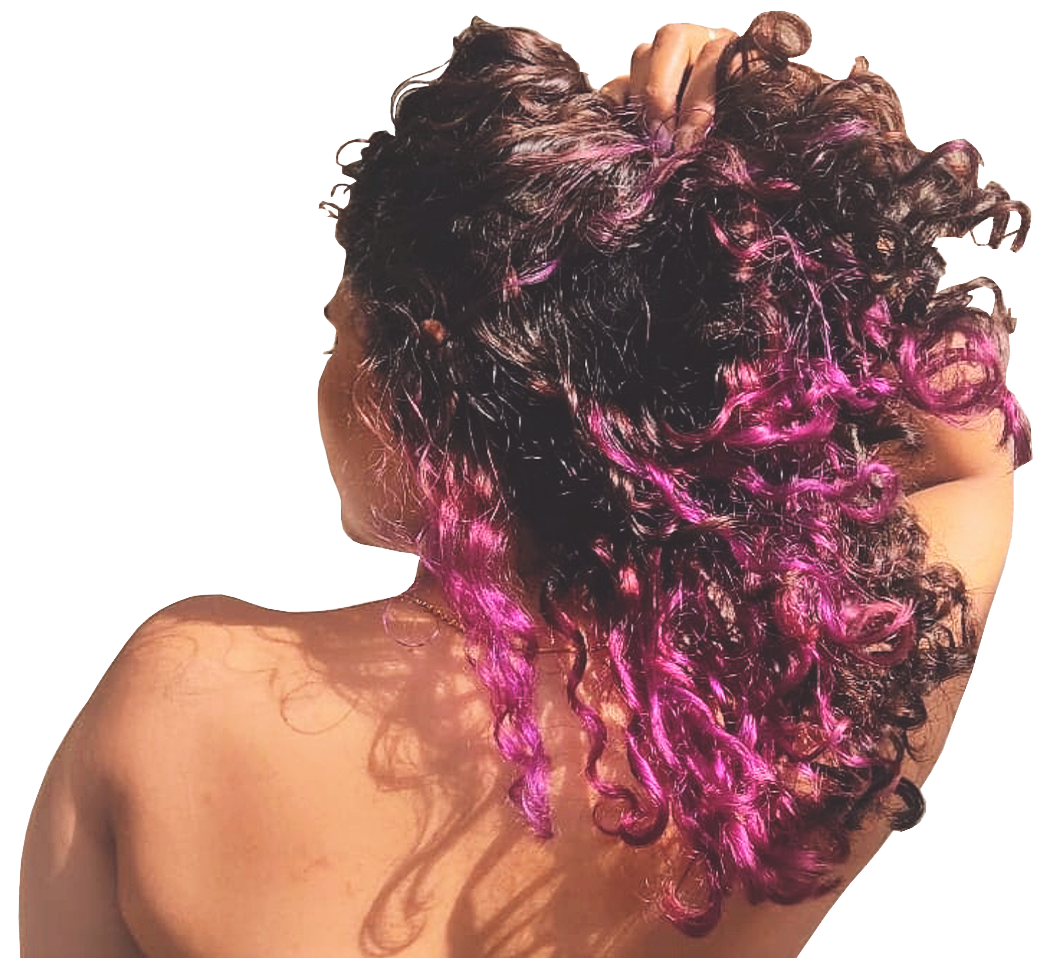 Curly Hair PNG Image