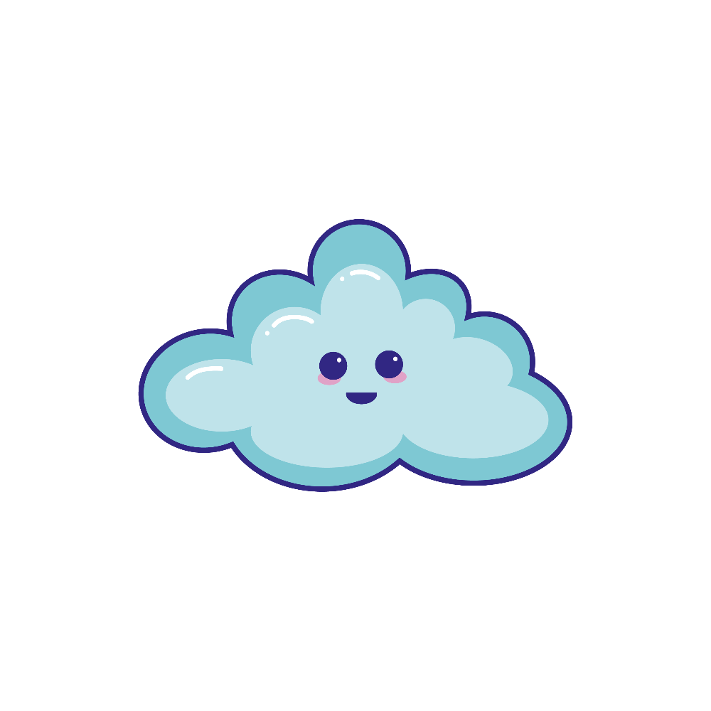 Cute Cloud PNG Free Download | PNG Mart