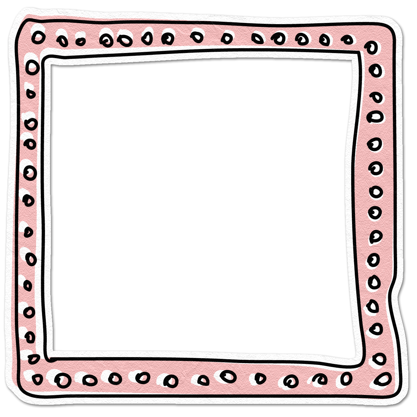 Cute Frame PNG File