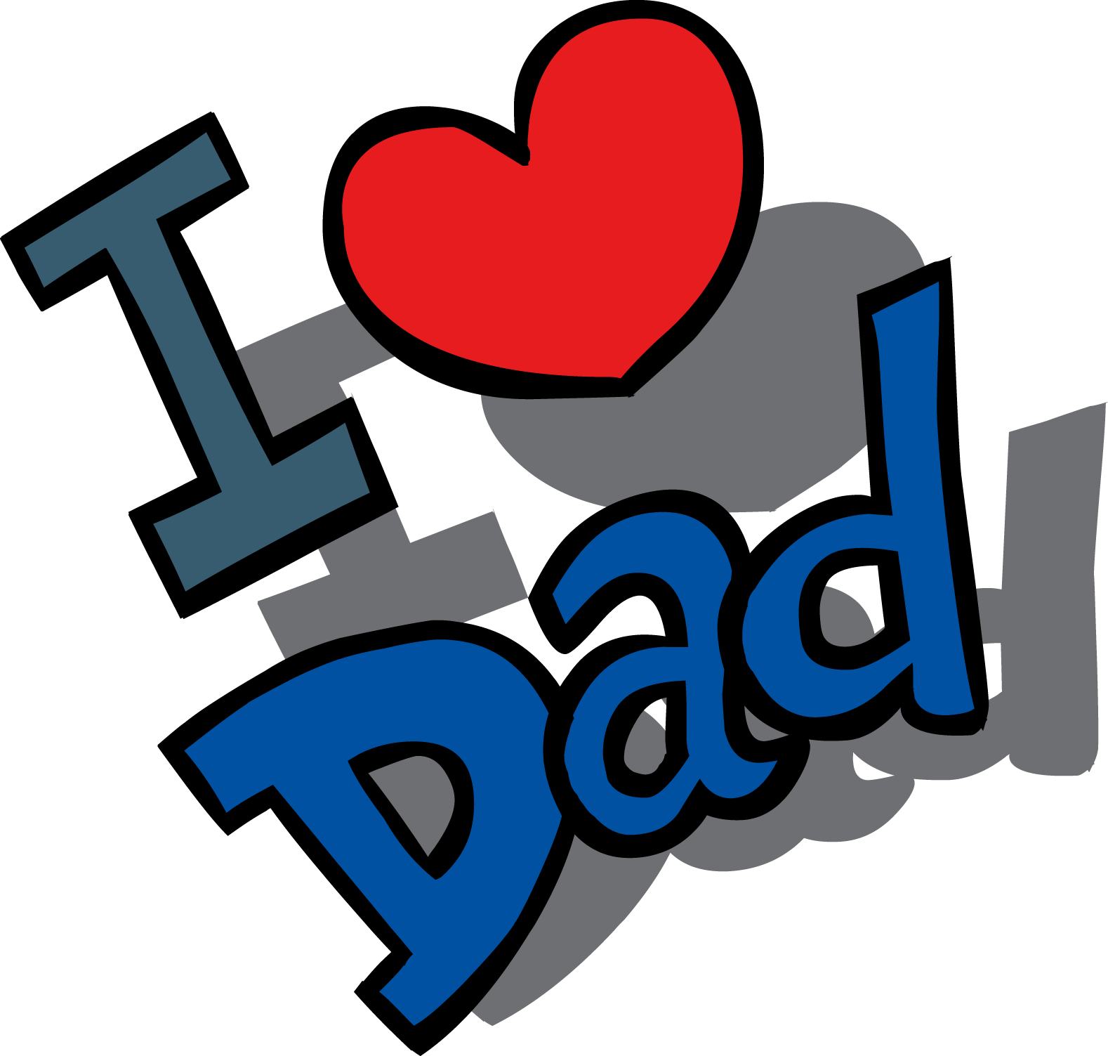 Daddy PNG HD Isolated