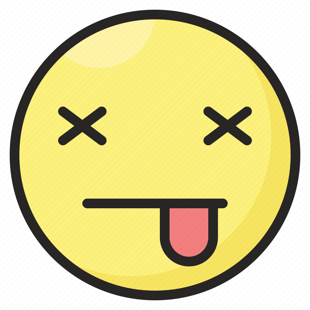 Dead Emoji PNG Clipart