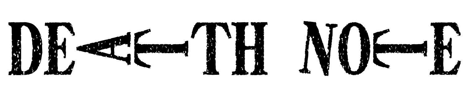 Death Note Logo PNG HD