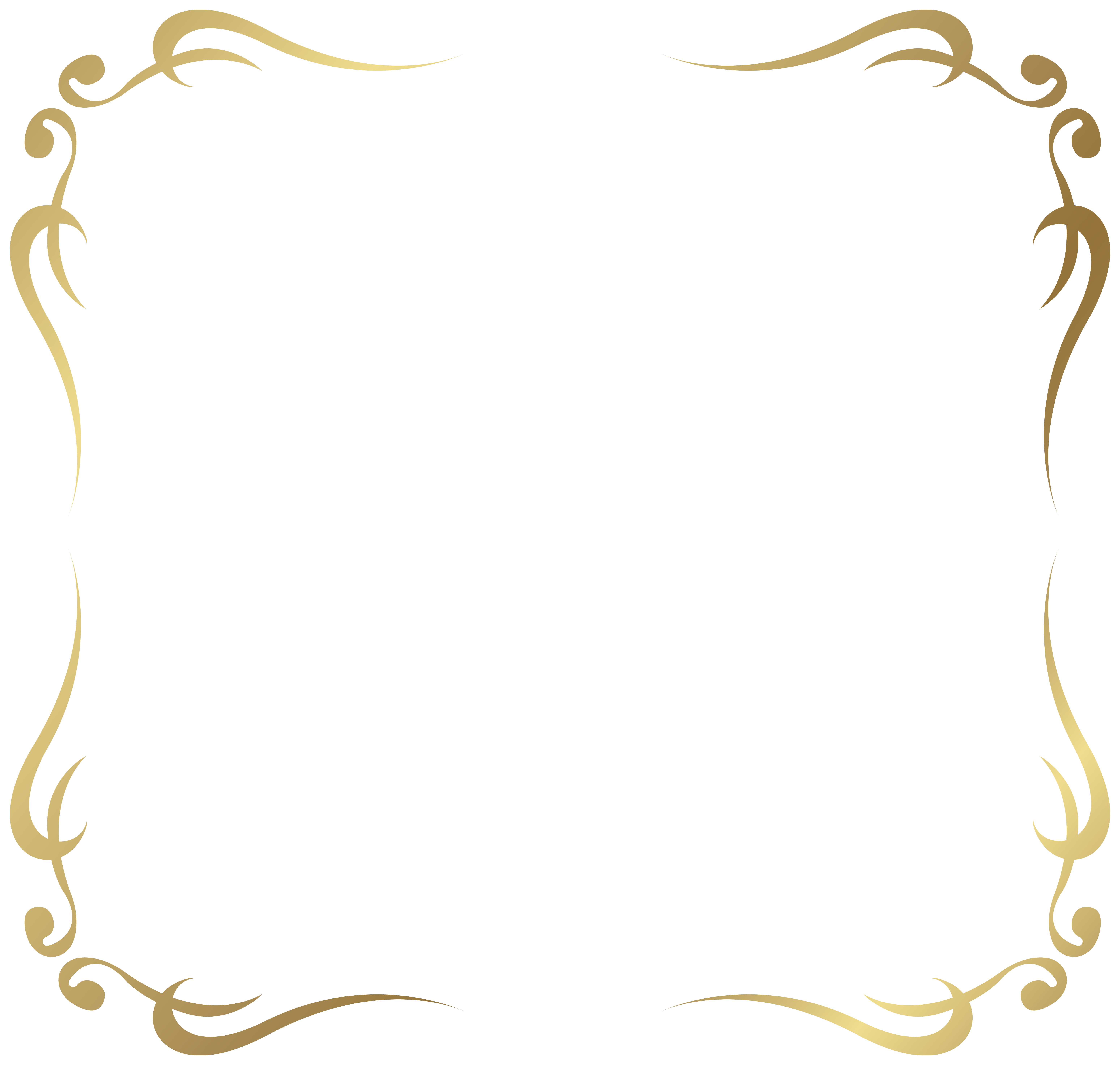 Decorative Frame PNG HD Isolated