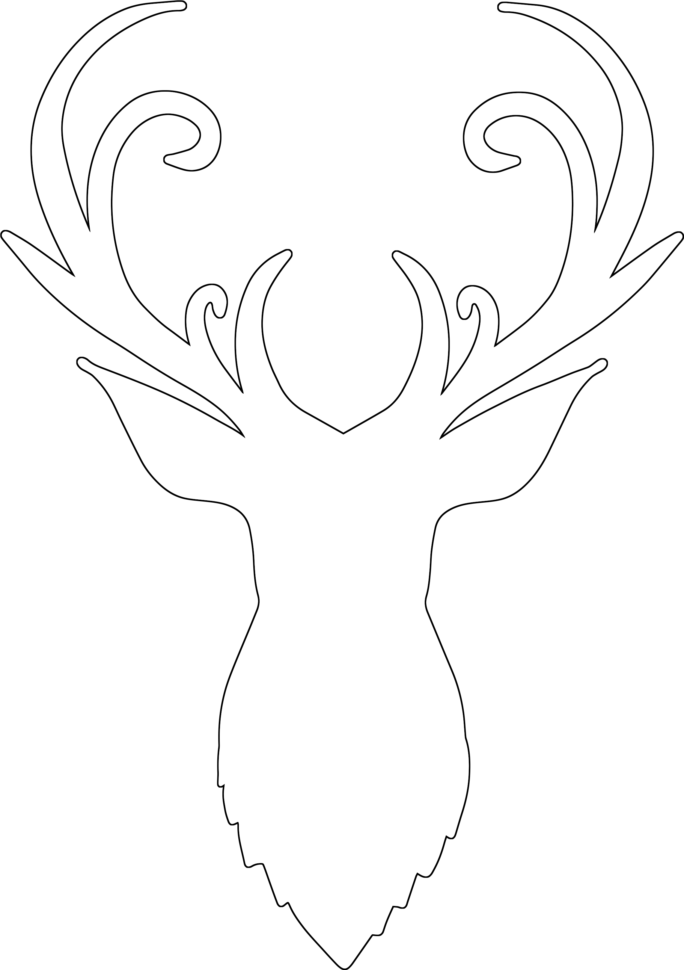 Deer Head PNG Isolated File | PNG Mart
