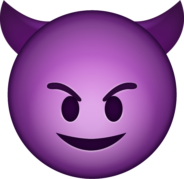 Demon Emoji PNG