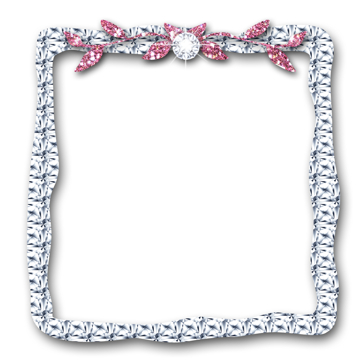 Diamond Frame PNG Isolated HD