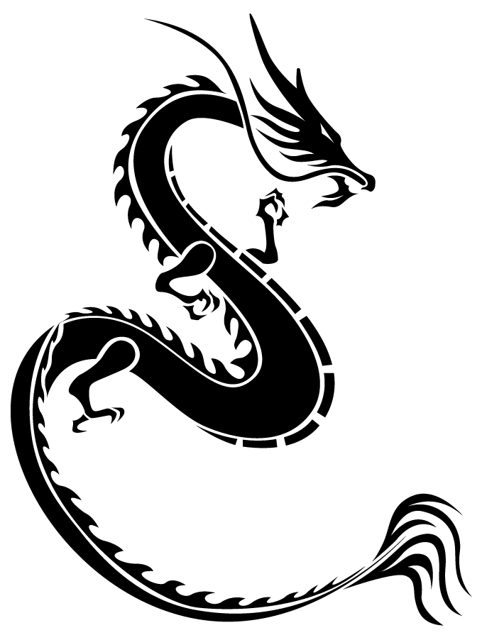 Dragon Logo PNG Clipart